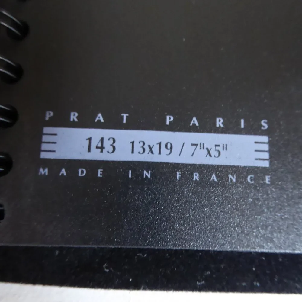 NEW PRAT PARIS PAMPA LEATHER PRESENTATION PORTFOLIO BOOK SHEET PROTECTOR CASE